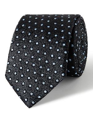 Lanvin - 7cm Embroidered Silk-Twill Tie