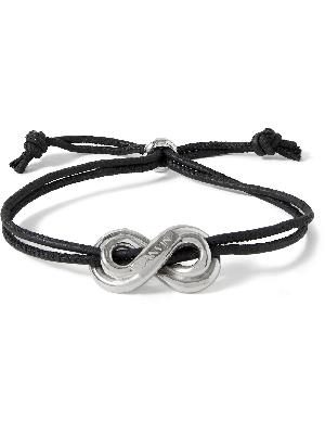 Lanvin - Sterling Silver and Leather Bracelet