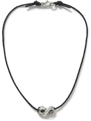 Lanvin - Sterling Silver and Leather Necklace