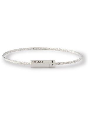 Le Gramme - Le Câble 7 Brushed Sterling Silver Bracelet