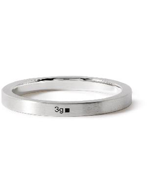 Le Gramme - Le 3 Brushed Sterling Silver Ring