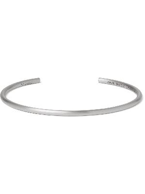 Le Gramme - Le 7 Brushed Sterling Silver Cuff