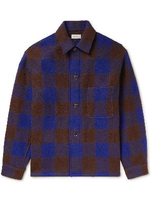 Lemaire - Checked Wool Shirt