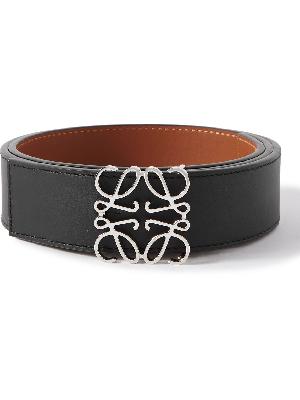 Loewe - 3.5cm Anagram Reversible Leather Belt