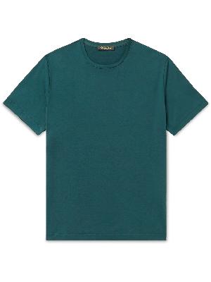 Loro Piana - Slim-Fit Silk and Cotton-Blend Jersey T-Shirt
