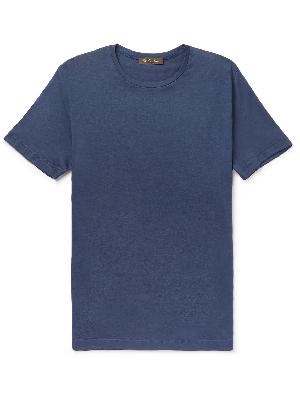 Loro Piana - Silk and Cotton-Blend Jersey T-Shirt