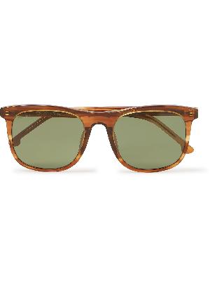 Loro Piana - Traveller 53 Square-Frame Tortoiseshell Acetate Sunglasses