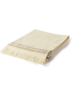 Loro Piana - Fringed Striped Cotton-Terry Beach Towel