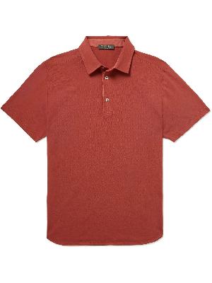 Loro Piana - Cotton-Piqué Polo Shirt