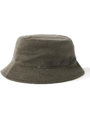 Loro Piana - Cityleisure Suede-Trimmed Cashmere Bucket Hat