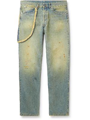 Maison Margiela - Straight-Leg Distressed Denim Jeans