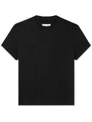 Maison Margiela - Logo-Embroidered Cotton-Jersey T-Shirt