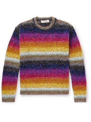 Marni - Striped Chenille Sweater