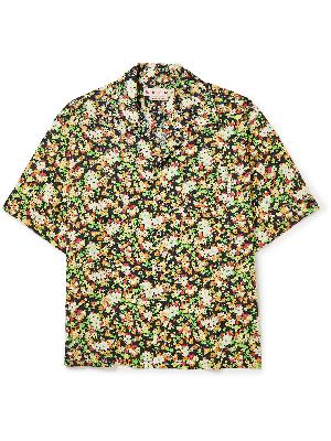 Marni - Camp-Collar Floral-Print Cady Shirt
