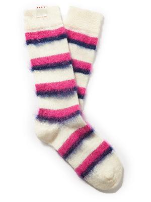 Marni - Striped cotton-blend socks
