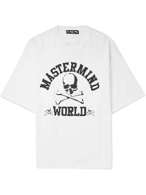 Mastermind World - Logo-Print Cotton-Jersey T-Shirt