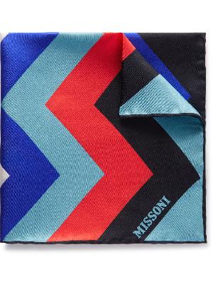 Missoni - Printed Silk Pocket Square