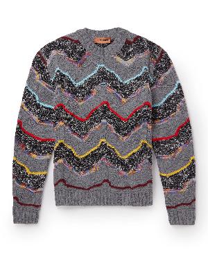 Missoni - Wool-Blend Jacquard Sweater