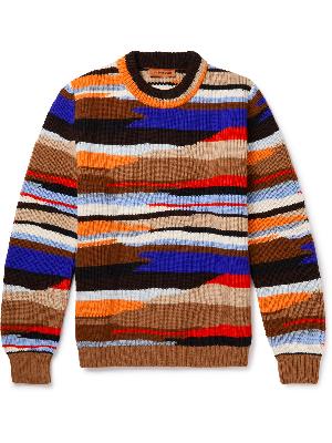 Missoni - Striped Intarsia Wool Sweater