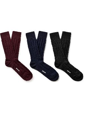 Missoni - Three-Pack Jacquard-Knit Socks