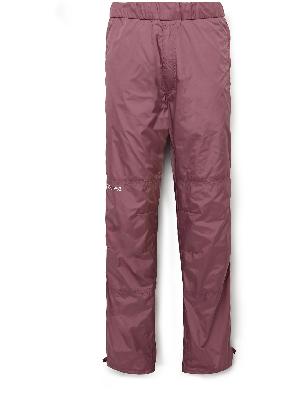 Moncler Genius - 2 Moncler 1952 Tapered Logo-Print Shell Trousers