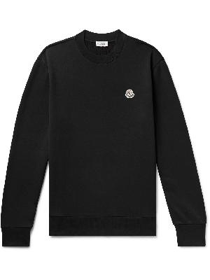 Moncler - Logo-Appliquéd Cotton-Jersey Sweatshirt