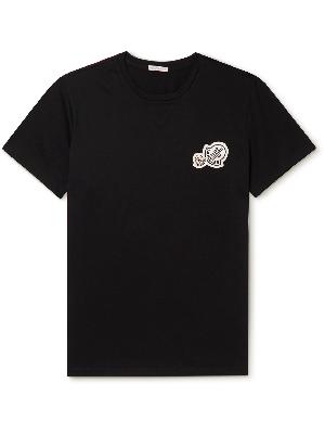 Moncler - Logo-Appliquéd Cotton-Jersey T-Shirt