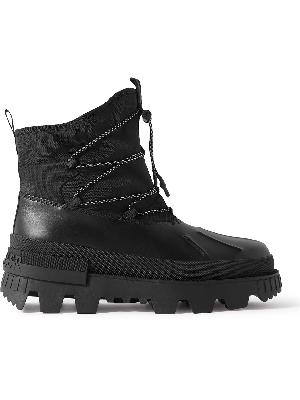 Moncler - Mallard Nylon and Leather Boots