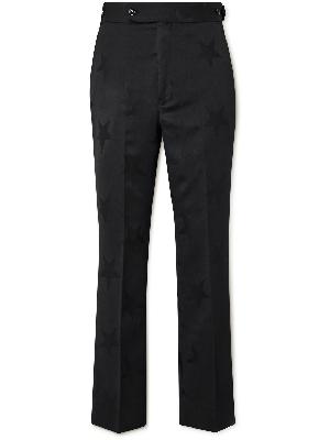 Needles - Straight-Leg Wool-Jacquard Suit Trousers