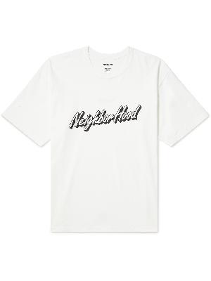 Neighborhood - Logo-Print Cotton-Jersey T-shirt