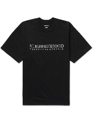 Neighborhood - Firebird Logo-Print Cotton-Jersey T-Shirt
