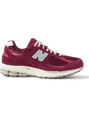 New Balance - 2002R Leather-Trimmed Suede and Mesh Sneakers