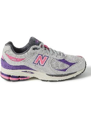 New Balance - J. Crew 2002R Suede and Mesh Sneakers