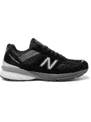 New Balance - M990v5 Suede and Mesh Sneakers