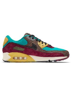 Nike - Air Max 90 NRG Suede and Leather-Trimmed Mesh Sneakers