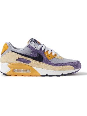 Nike - Air Max 90 NRG Suede and Leather-Trimmed Mesh Sneakers