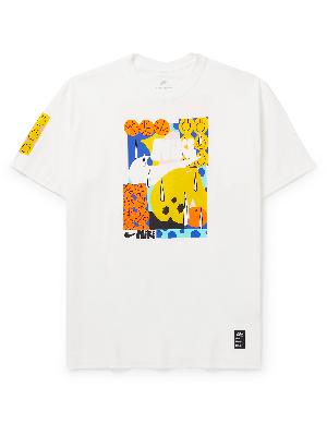 Nike - NSW A.I.R. Printed Cotton-Jersey T-Shirt