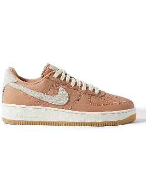 Nike - Air Force 1 '07 Craft Full-Grain Leather and Suede Sneakers
