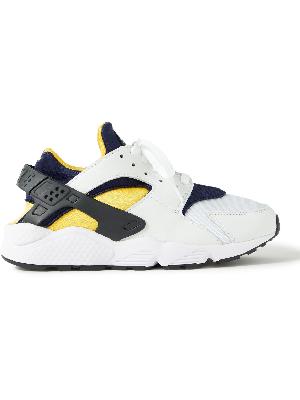 Nike - Air Huarache Leather and Rubber-Trimmed Neoprene Sneakers