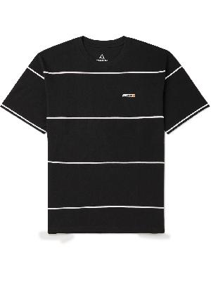 Nike - NRG ACG Logo-Embroidered Striped Cotton-Jersey T-Shirt