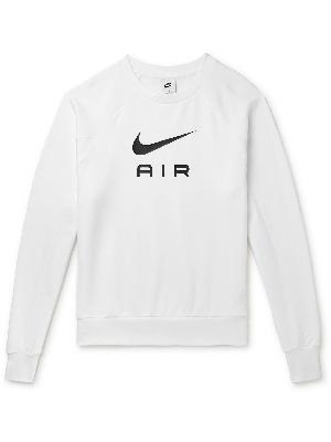 Nike - NSW Logo-Print Cotton-Jersey Sweatshirt
