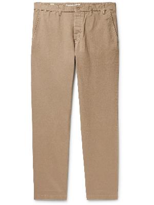 Norse Projects - Aros Heavy Straight-Leg Organic Cotton Trousers