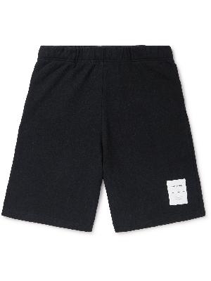 Norse Projects - Vanya Straight-Leg Logo-Appliquéd Organic Cotton-Jersey Shorts
