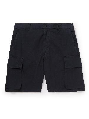 Norse Projects - Lukas Straight-Leg Logo-Appliquéd Cotton-Ripstop Cargo Shorts