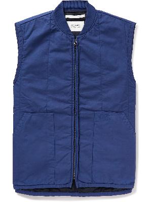 Norse Projects - Geoff McFetridge Peter Embroidered Cotton-Twill Gilet