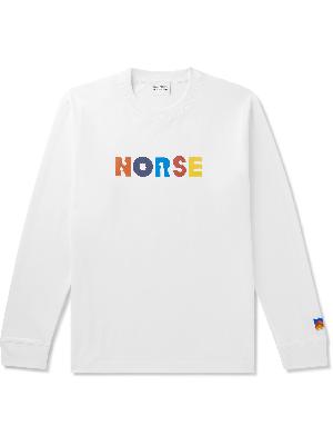 Norse Projects - Geoff McFetridge Johannes Logo-Print Cotton-Jersey T-Shirt