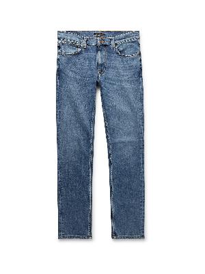 Nudie Jeans - Lean Dean Slim-Fit Tapered Organic Stretch-Denim Jeans