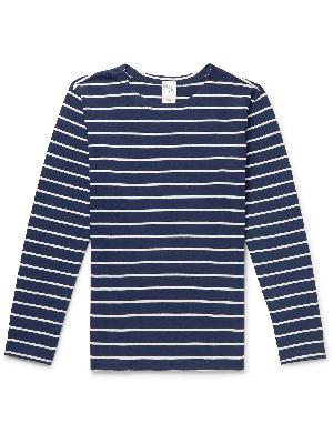 Nudie Jeans - Charles Striped Cotton-Jersey T-Shirt