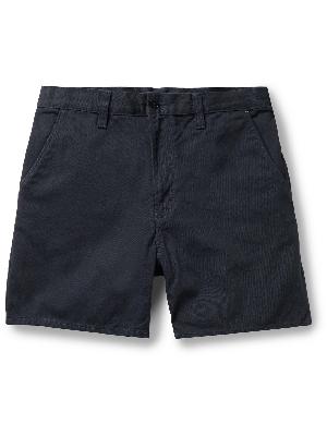 Nudie Jeans - Luke Straight-Leg Organic Cotton-Twill Shorts