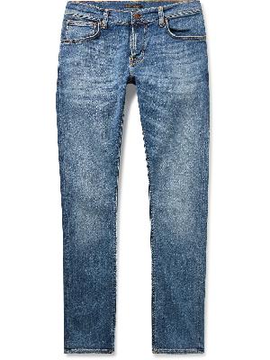 Nudie Jeans - Tight Terry Skinny-Fit Organic Stretch-Denim Jeans